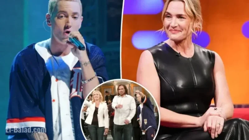Kate Winslet Shares Eminem’s Unusual NSFW Request on ‘SNL’