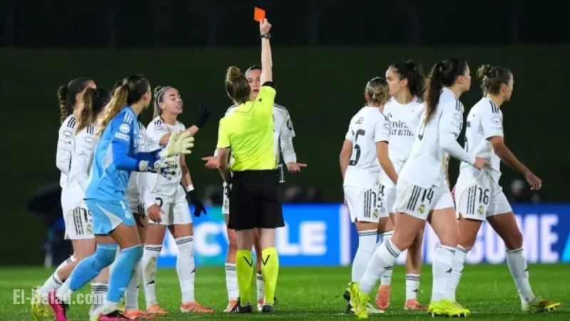 Real Madrid Overcomes Wolfsburg in Women’s Champions League Despite Red Cards