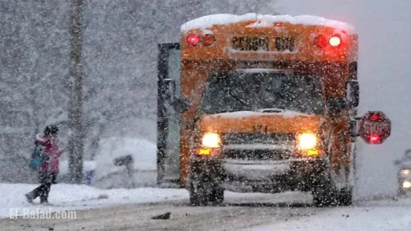 Schools Outside London Close as ‘Clipper’ Storm Hits Wednesday Morning