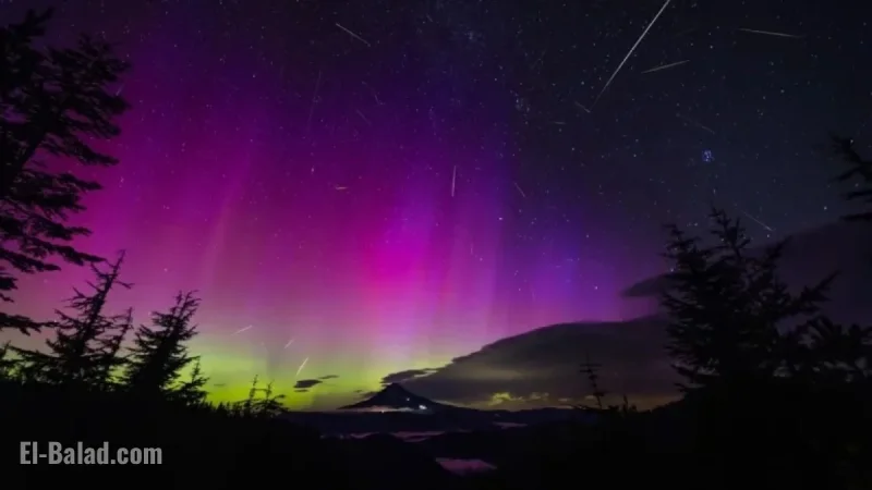 Solar Flare Sets Northern Lights Aglow Tonight