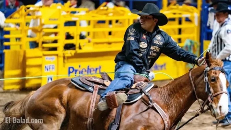 Tomlinson and Graves Break Team Roping Record with Sixth-Round Victory