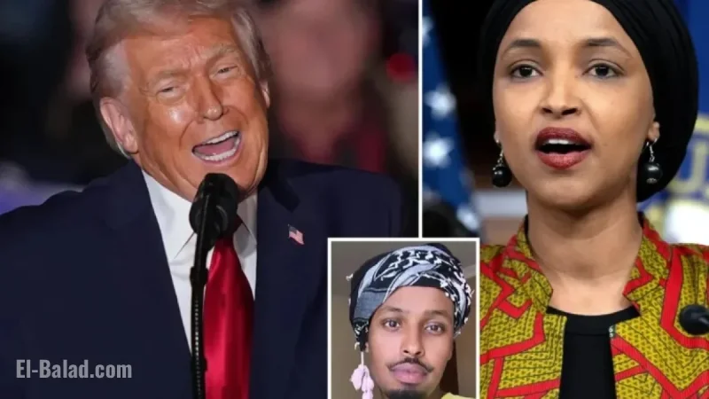 Trump Blasts Ilhan Omar, Urges Her to Leave the United States