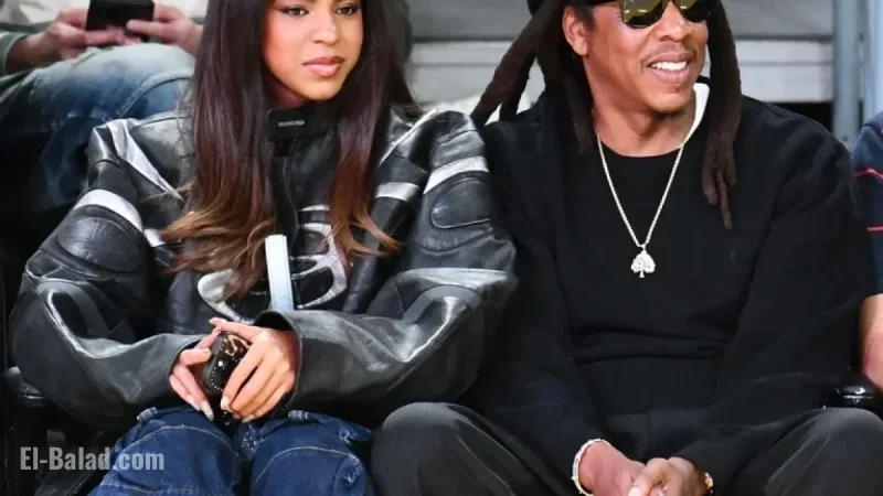 Blue Ivy Mirrors Beyoncé at Courtside Event with Jay-Z