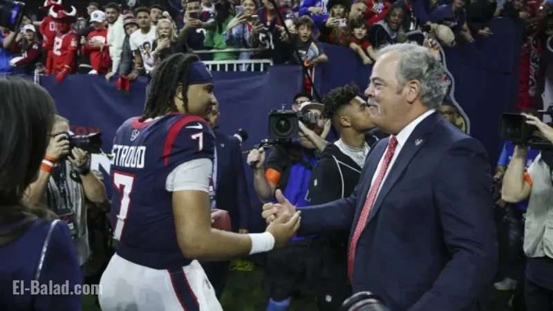 C.J. Stroud Ignores Texans Owner Cal McNair, Drawing Strong NFL Fan Reactions