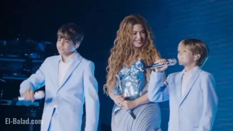 Emotional First Live Performance: Shakira and Kids Sing “Acróstico” Together