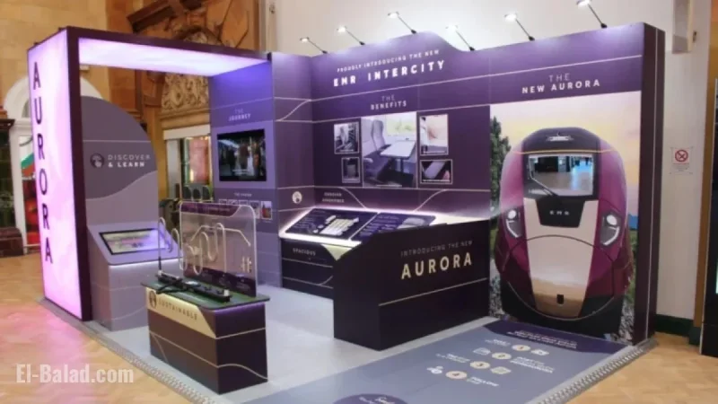 EMR Unveils New Aurora Train Pop-Up at Nottingham Station