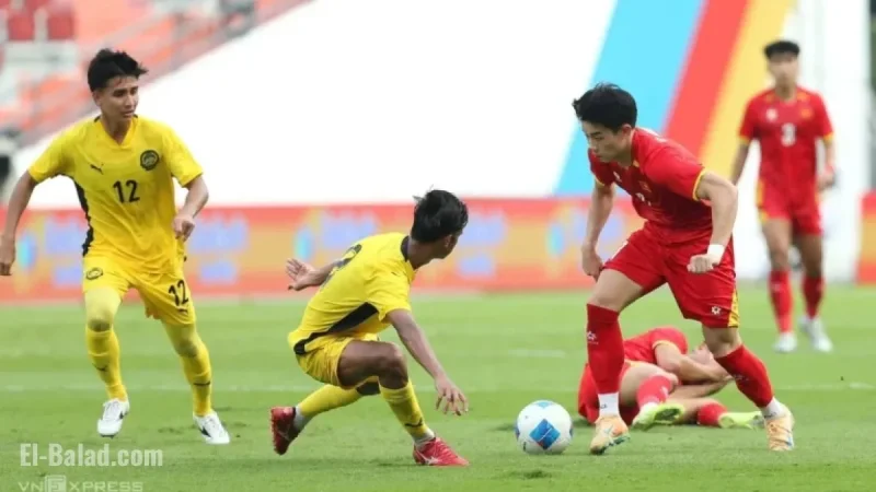 Live: Vietnam vs. Malaysia Men’s Football at SEA Games 33