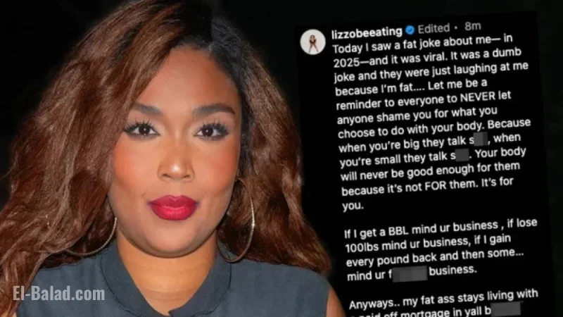 Lizzo Confronts Trolls’ ‘Dumb Joke’ on Her Weight in Fiery Post