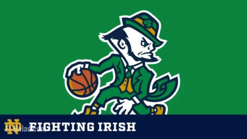 Notre Dame Athletics Launches New Basketball Leprechaun Logo