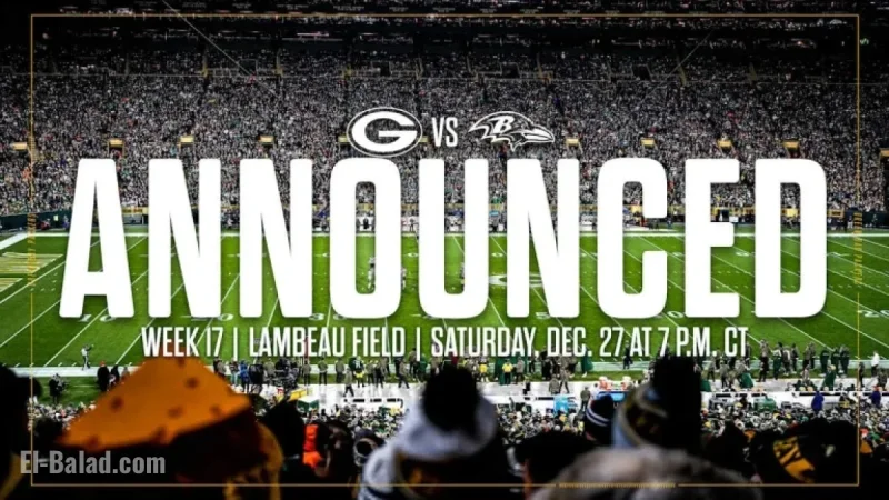 Packers vs. Ravens Primetime Showdown Set for Dec. 27