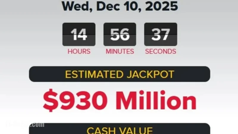Powerball Results: Winning Numbers Revealed for December 10, 2025