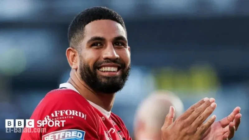St Helens Sign Former Salford Centre Nene Macdonald