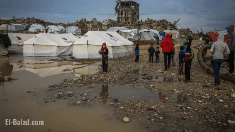 Storm Byron Hits War-Torn Gaza with Heavy Rains, Flooding