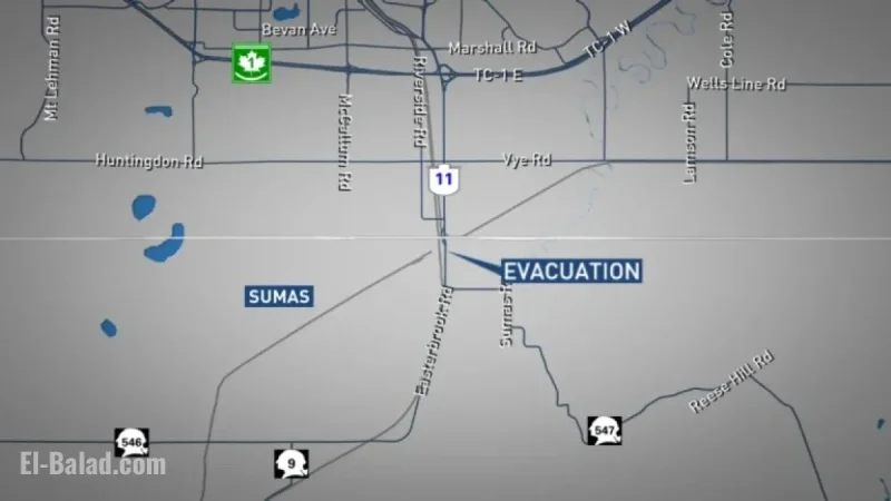Sumas Alerts Residents with Flood Siren, Urges Evacuation for Safety