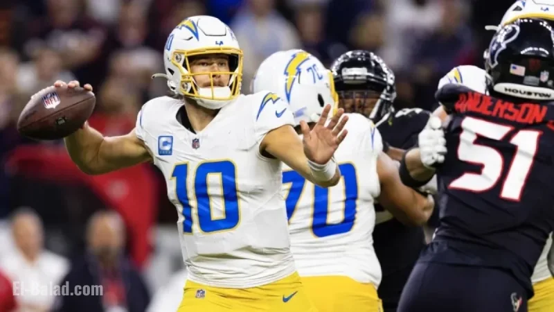 Texans vs. Chargers, Ravens vs. Packers Set for Saturday, December 27