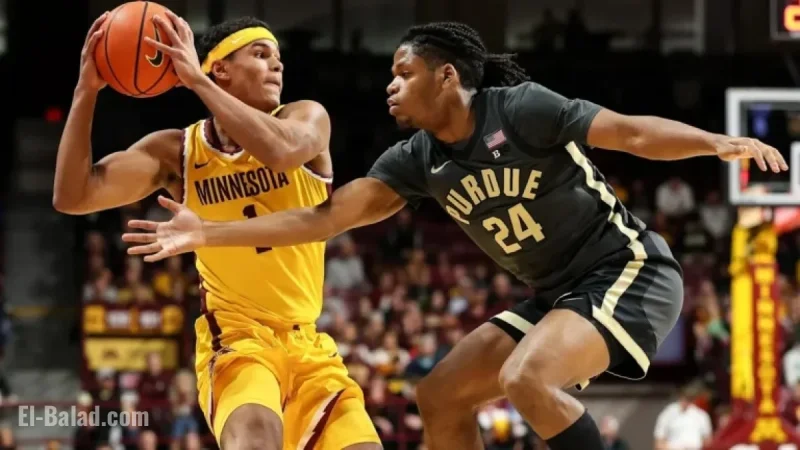 Watch No. 6 Purdue vs. Minnesota: TV Info, Key Stats, Preview