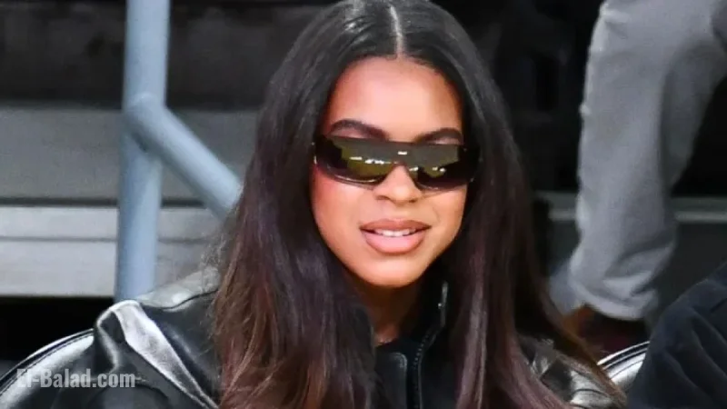 Blue Ivy Carter Shines in Beyoncé’s Sneakers at Lakers Game