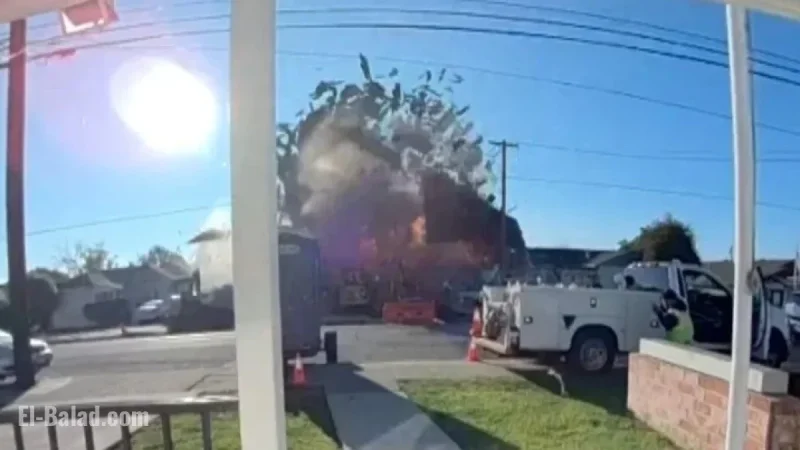 Explosion and Fire in Ashland Injures Many, Destroys Buildings