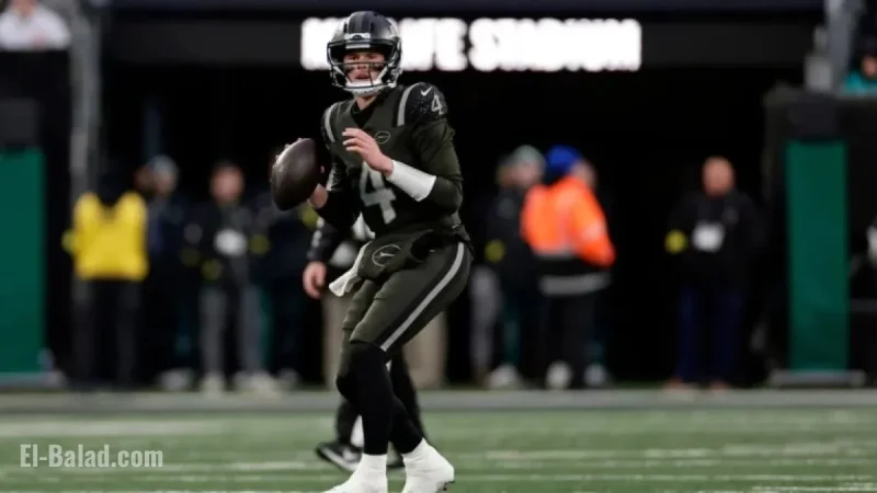 Jets to Field Rookie QB Brady Cook Against Jaguars