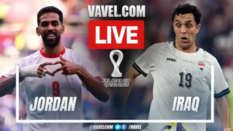 Jordan and Iraq Clash: Live Score Updates (0-0)