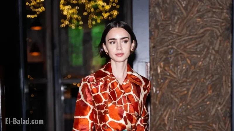 Lily Collins Embraces Iconic Styles of Carrie Bradshaw and Fred Flintstone