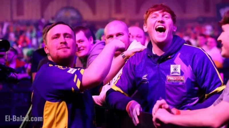 Littler Criticizes Angry Ginge’s Absence from Ally Pally Darts Event