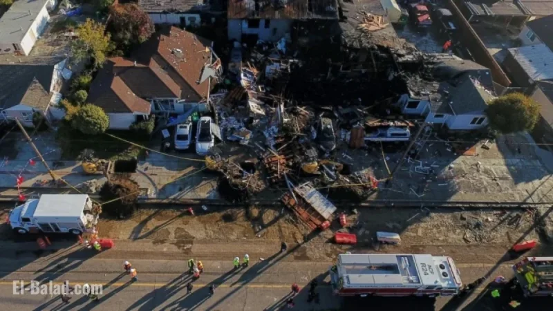 San Francisco Bay Area Gas Explosion Damages Homes, Sends Smoke Plumes Skyward