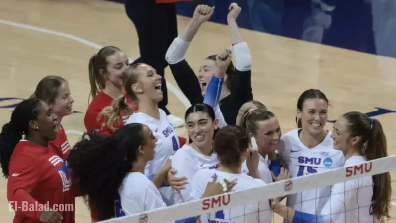 SMU Volleyball Aims for Historic Sweet 16 Victory Against Purdue