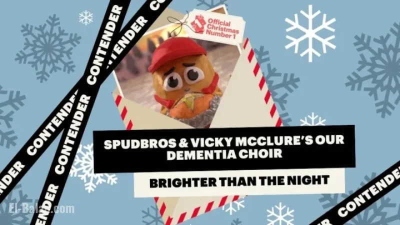 SpudBros and Vicky McClure Lead 2025 Christmas Number 1 Race