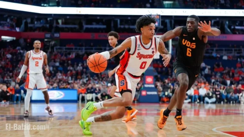 Syracuse Faces Saint Joseph’s in Thursday Showdown