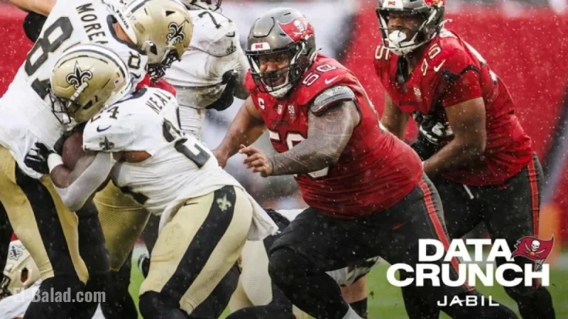 Vita Vea Advances on Buccaneers’ All-Time Sacks Leaderboard