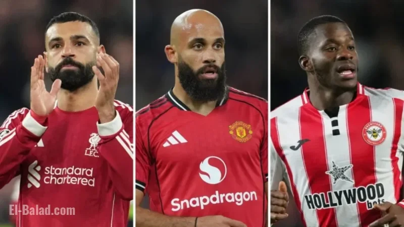 AFCON 2025: UK-Based Stars Salah and Mbeumo Selected for Tournament