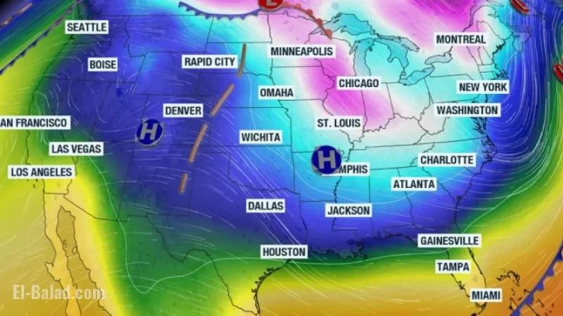 Arctic Cold Front to Sweep Across South Carolina