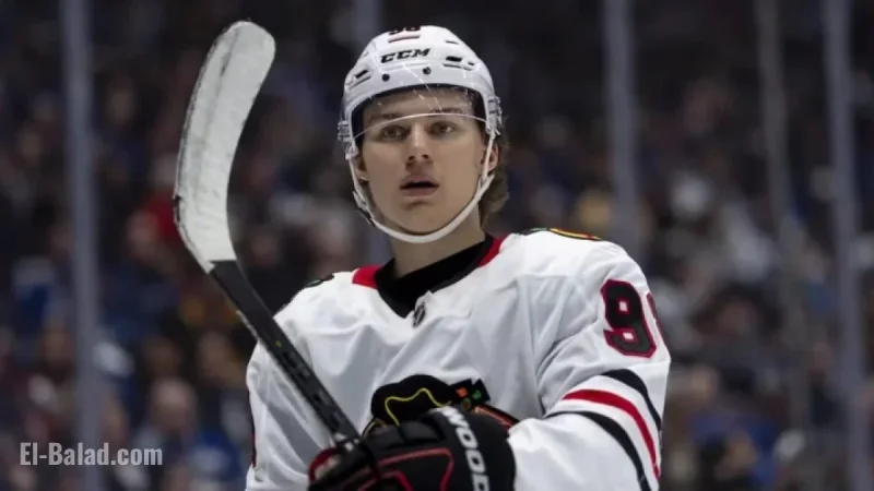 Blackhawks’ Bedard Injured in Final Seconds of Loss to Blues