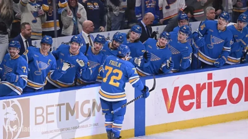 Blues Triumph Over Blackhawks with 3-2 Victory in NHL Match