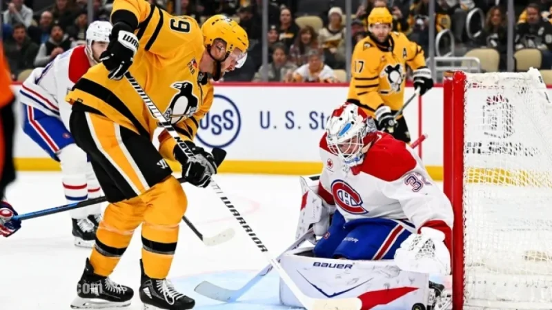 Fowler Shines with 36 Saves as Canadiens Defeat Penguins in NHL Debut