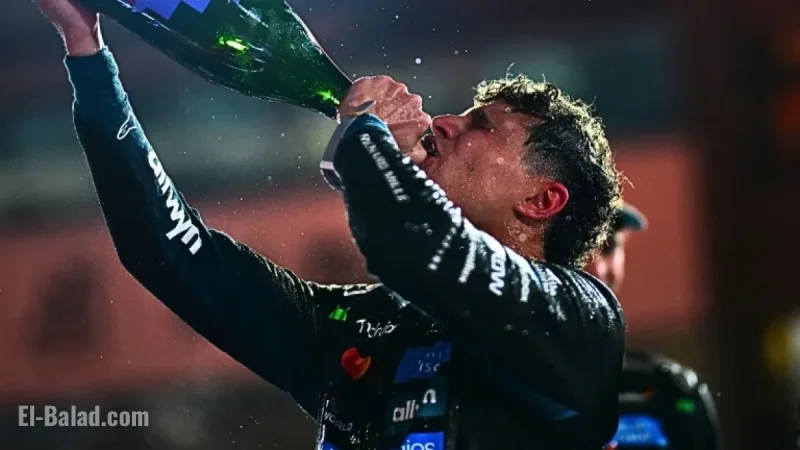 Lando Norris Celebrates Triumph Over Verstappen and Piastri for Title Dream