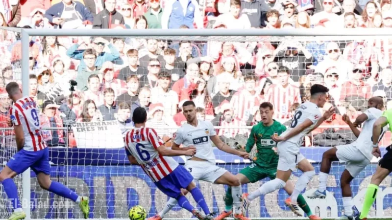 Live: Atlético de Madrid vs Valencia in LaLiga EA Sports