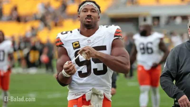 Myles Garrett Supports Rival T.J. Watt After Collapsed Lung Incident