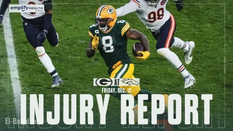 Packers Declare Four Players Questionable Against Broncos