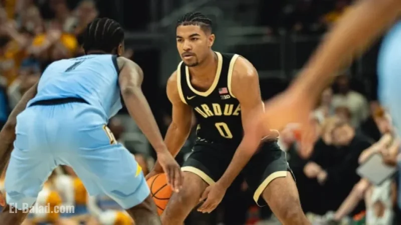 Purdue Concludes Homestand Saturday Against Marquette