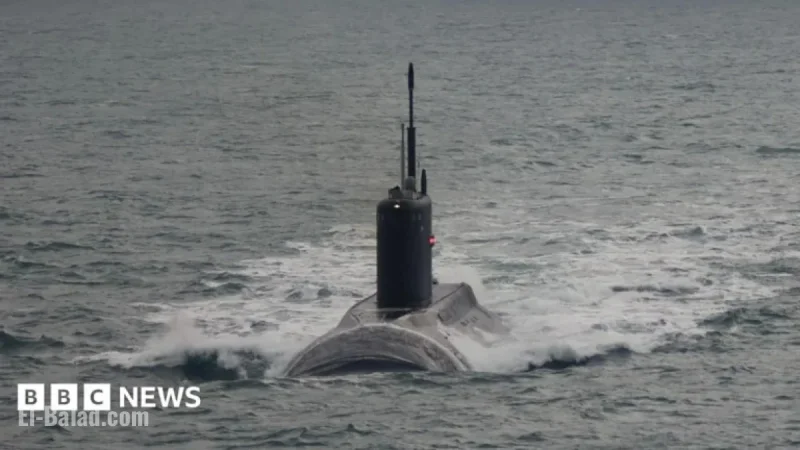Royal Navy Tracks Russian Submarine in English Channel