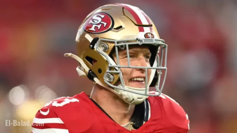 49ers’ McCaffrey Listed as Questionable on Injury Report