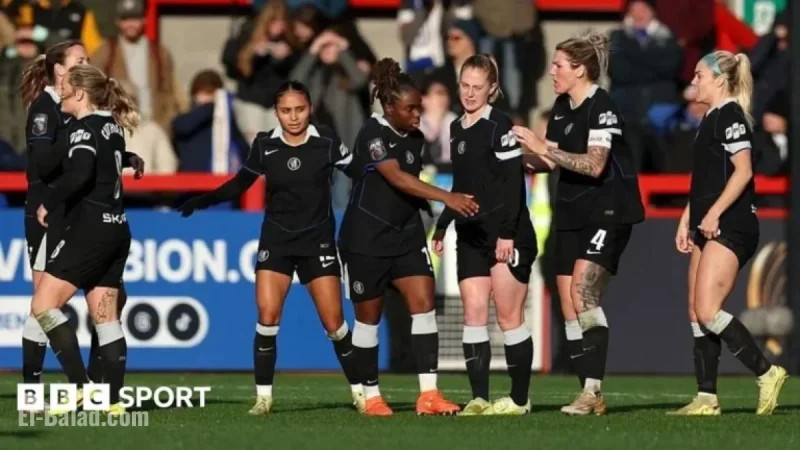 Chelsea Ends Winless Streak with 3-0 Victory over Brighton in WSL