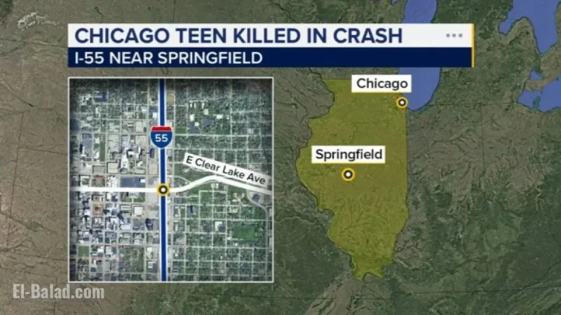 Chicago Girl Dies in I-55 Sangamon County Crash Near Springfield, Illinois