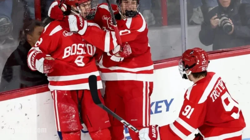 College Hockey Fans and Alumni Bid Farewell to Matthews Arena