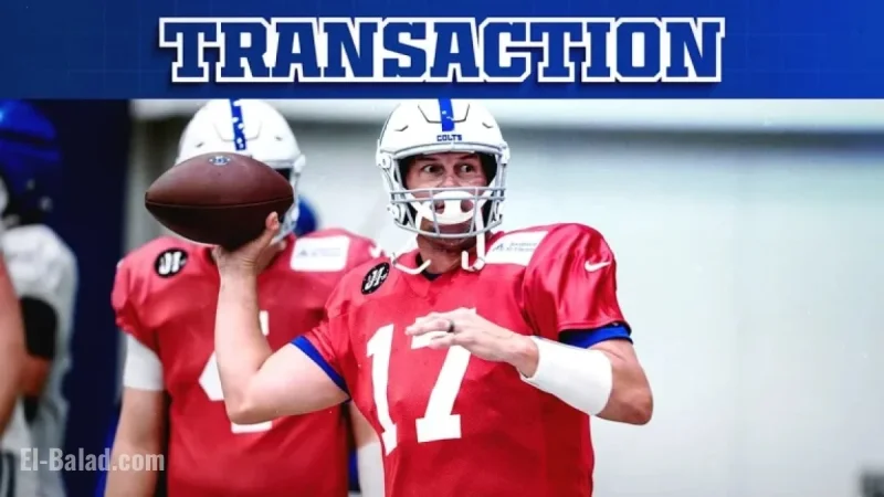 Colts Elevate QB Philip Rivers, Place T Braden Smith on Injured Reserve