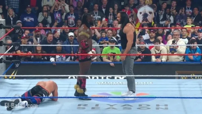 Drew McIntyre Disrupts Oba Femi vs. Cody Rhodes on Saturday Night Event