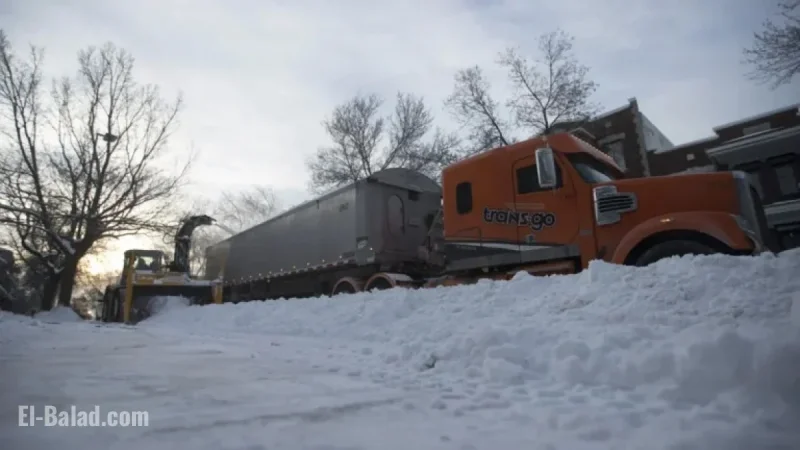 First Snowfall Cleanup in Montreal: Four Days to Clear the Streets
