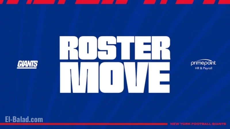 Giants Revamp Roster with Key Moves Ahead of Week 15